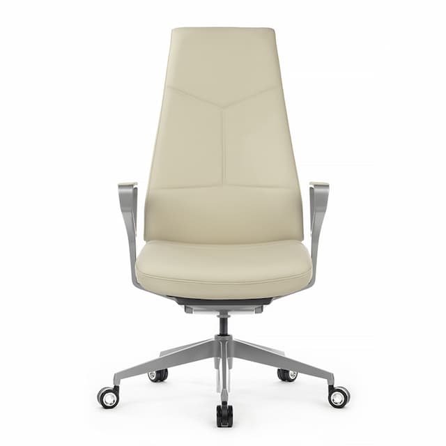 Кресло RV DESIGN Zen 01E Бежевый/Серебристый металл