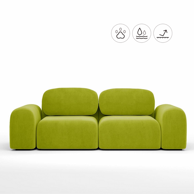 Диван Мастерфабрик Эмека Happy 695 ткань рогожка