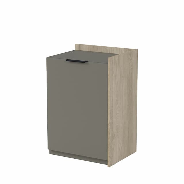 Модуль тумбы распашной конечный Алсав MAGNETIC 15ТР-К.806 (584х460х860) okwood/terra